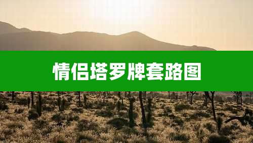 情侣塔罗牌套路图