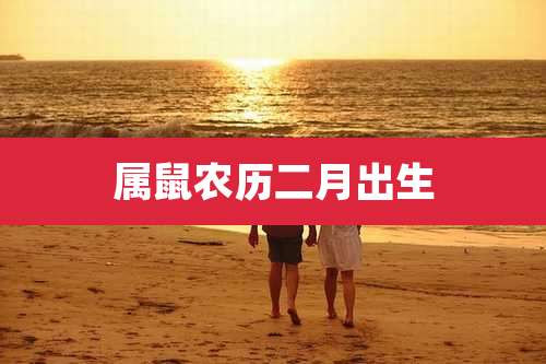 属鼠农历二月出生