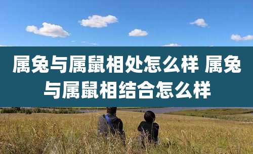 属兔与属鼠相处怎么样 属兔与属鼠相结合怎么样