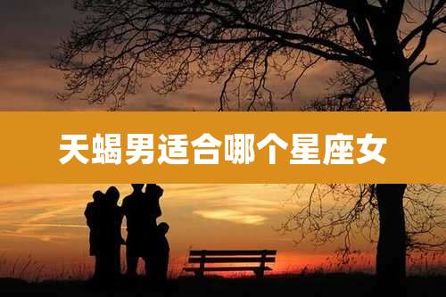 天蝎男适合哪个星座女