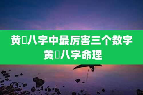 黄霑八字中最厉害三个数字 黄霑八字命理