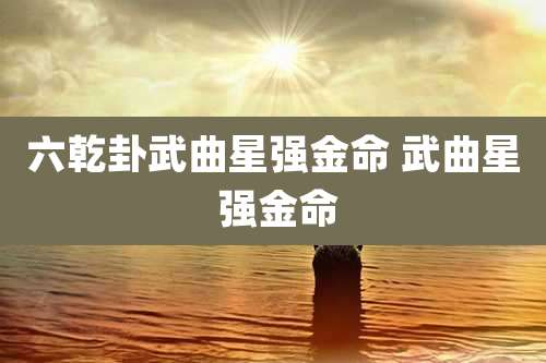 六乾卦武曲星强金命 武曲星 强金命