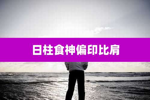 日柱食神偏印比肩