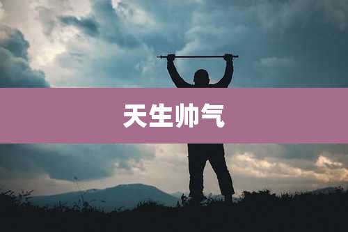 天生帅气