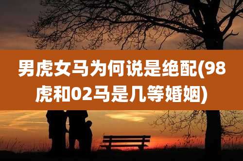 男虎女马为何说是绝配(98虎和02马是几等婚姻)