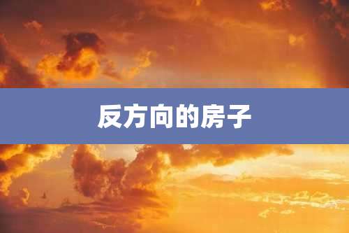 反方向的房子