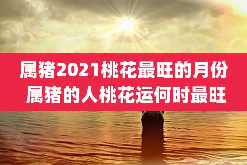 属猪2021桃花最旺的月份 属猪的人桃花运何时最旺
