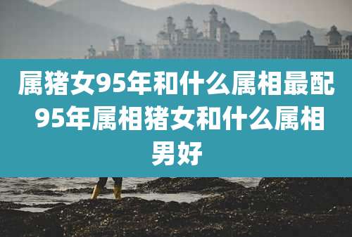 属猪女95年和什么属相最配 95年属相猪女和什么属相男好
