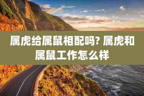 属虎给属鼠相配吗? 属虎和属鼠工作怎么样
