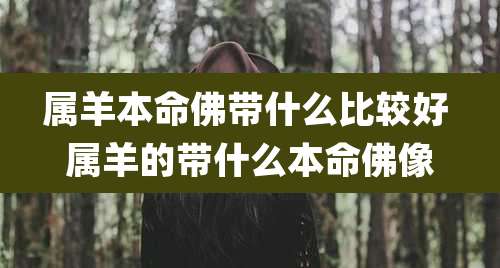 属羊本命佛带什么比较好 属羊的带什么本命佛像