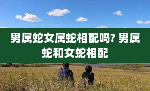 男属蛇女属蛇相配吗? 男属蛇和女蛇相配