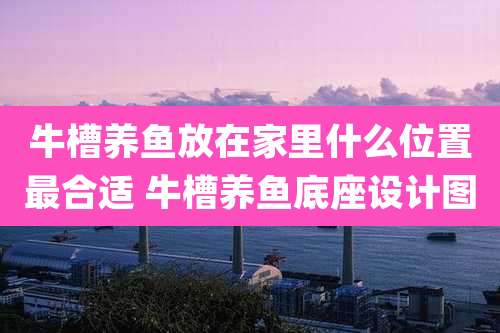 牛槽养鱼放在家里什么位置最合适 牛槽养鱼底座设计图