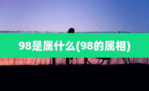 98是属什么(98的属相)