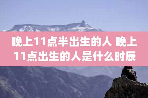 晚上11点半出生的人 晚上11点出生的人是什么时辰