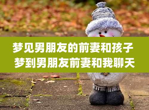 梦见男朋友的前妻和孩子 梦到男朋友前妻和我聊天