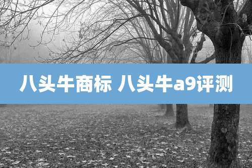 八头牛商标 八头牛a***测