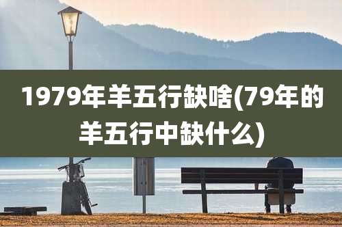 1979年羊五行缺啥(79年的羊五行中缺什么)