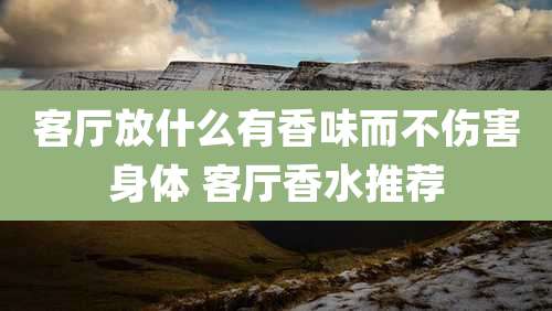 客厅放什么有香味而不伤害身体 客厅香水推荐