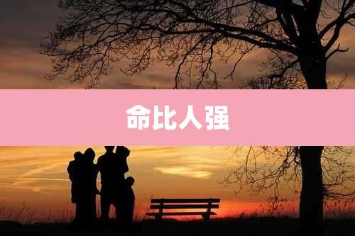 命比人强