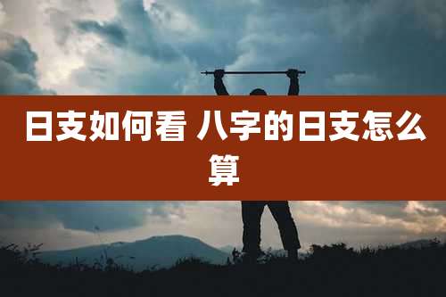 日支如何看 八字的日支怎么算