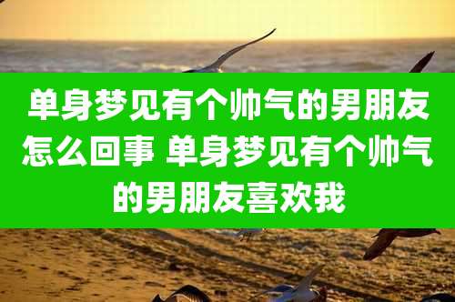 单身梦见有个帅气的男朋友怎么回事 单身梦见有个帅气的男朋友喜欢我