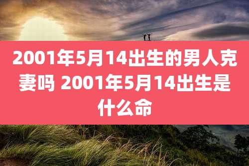 2001年5月14出生的男人克妻吗 2001年5月14出生是什么命