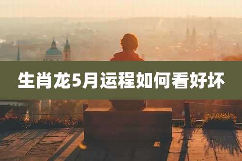 生肖龙5月运程如何看好坏
