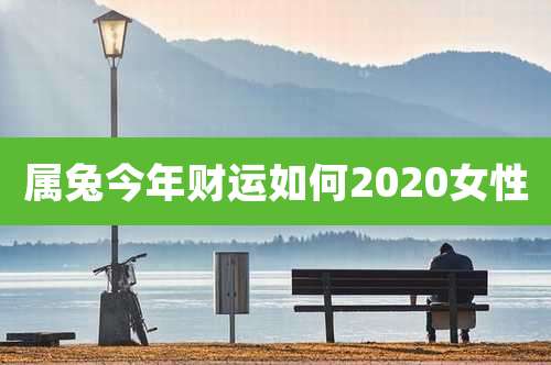 属兔今年财运如何2020女性