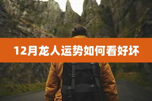 12月龙人运势如何看好坏