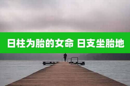 日柱为胎的女命 日支坐胎地