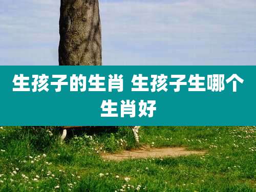 生孩子的生肖 生孩子生哪个生肖好