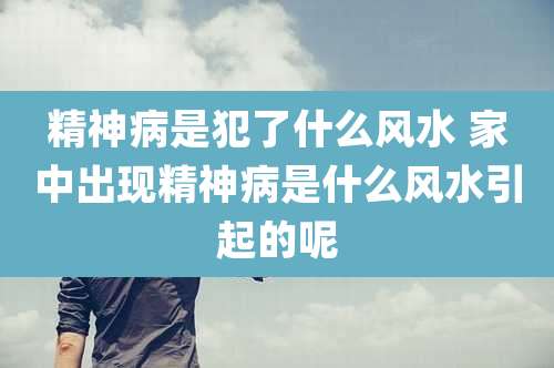 精神病是犯了什么风水 家中出现精神病是什么风水引起的呢