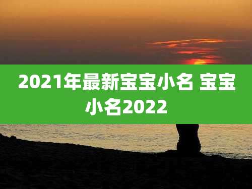 2021年最新宝宝小名 宝宝小名2022
