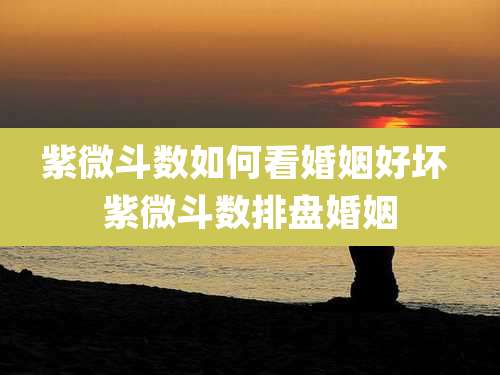 紫微斗数如何看婚姻好坏 紫微斗数排盘婚姻