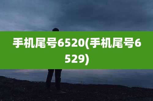 手机尾号6520(手机尾号6529)
