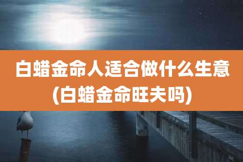 白蜡金命人适合做什么生意(白蜡金命旺夫吗)