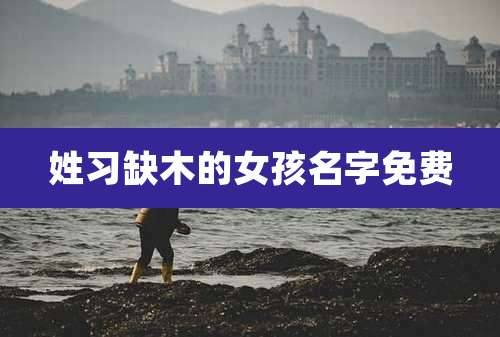 姓习缺木的女孩名字免费