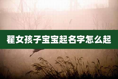 翟女孩子宝宝起名字怎么起