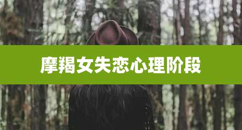 摩羯女失恋心理阶段