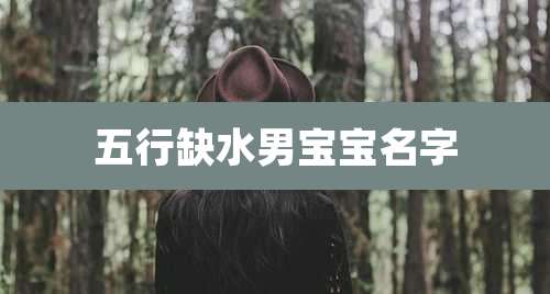五行缺水男宝宝名字