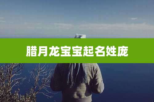 腊月龙宝宝起名姓庞