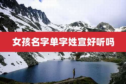 女孩名字单字姓宣好听吗