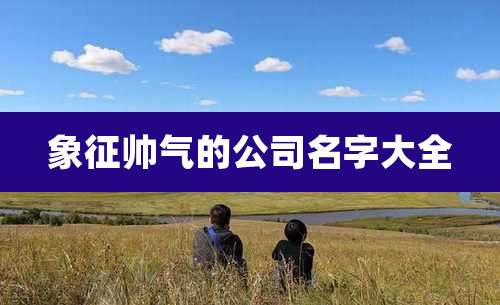 象征帅气的公司名字大全