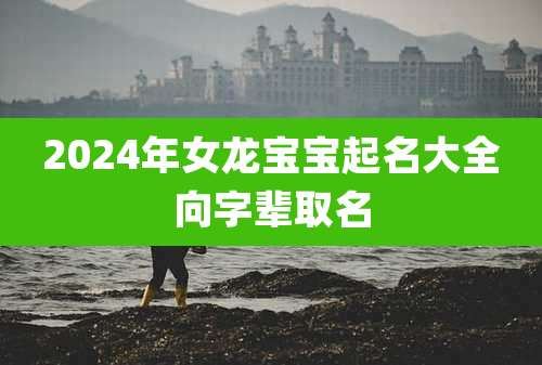 2024年女龙宝宝起名大全向字辈取名