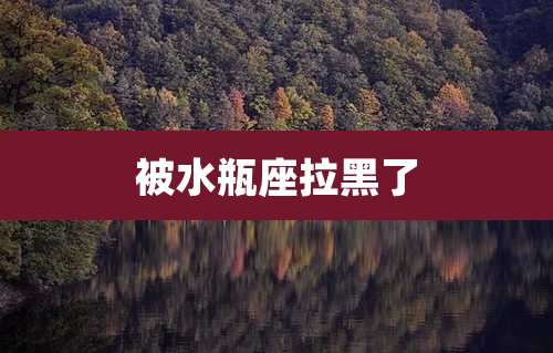 被水瓶座拉黑了