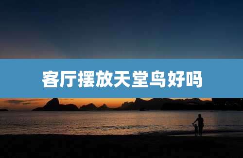 客厅摆放天堂鸟好吗