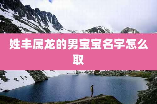 姓丰属龙的男宝宝名字怎么取