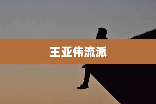 王亚伟流派