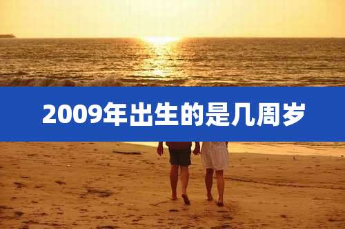 2009年出生的是几周岁