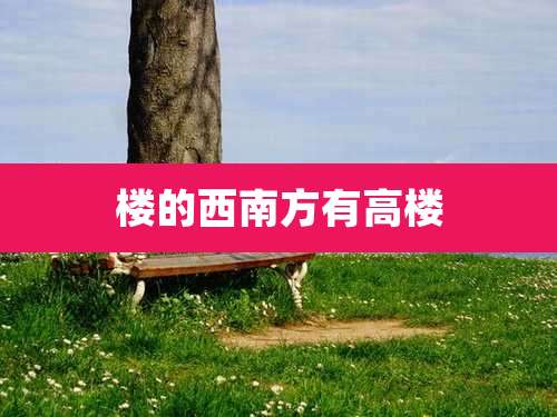 楼的西南方有高楼